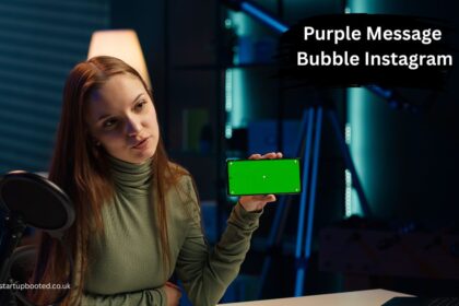 purple message bubble instagram